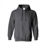 Charcoal Custom Gildan Hoodie – Heavy Blend 18500 Pullover Sweatshirt