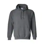 Charcoal Heather Custom Gildan Hoodie – Heavy Blend 18500 Pullover Sweatshirt