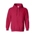 Cherry Red Custom Gildan Hoodie – Heavy Blend 18500 Pullover Sweatshirt