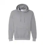 Graphite Heather Custom Gildan Hoodie – Heavy Blend 18500 Pullover Sweatshirt