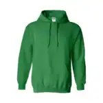 Irish Green Custom Gildan Hoodie – Heavy Blend 18500 Pullover Sweatshirt