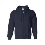 Custom Gildan 18600 Full-Zip Hoodie – Navy – C18600