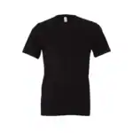 Black Custom BELLA + CANVAS Jersey T-Shirt – 3001