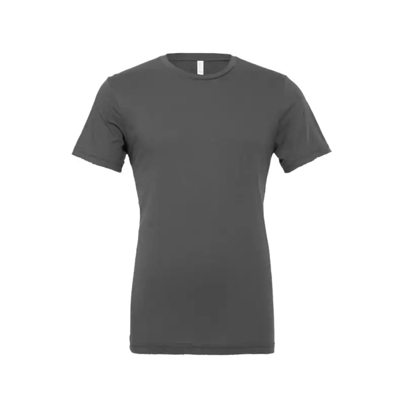 Charcoal Custom BELLA + CANVAS Jersey T-Shirt – 3001