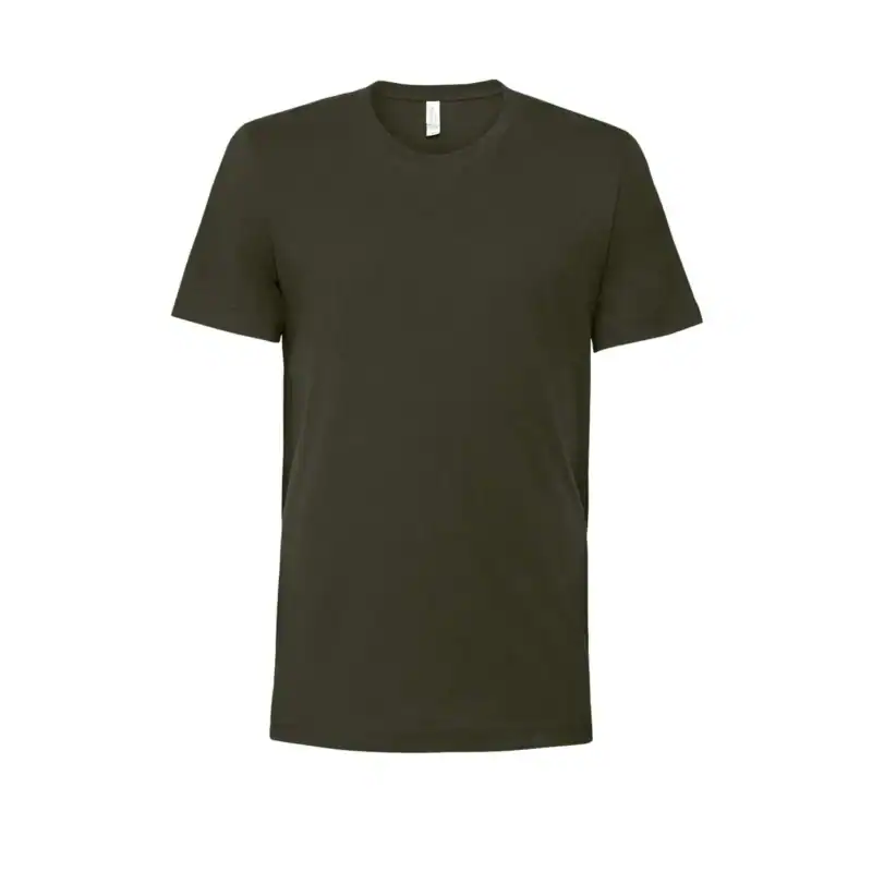 Dark Olive Custom BELLA + CANVAS Jersey T-Shirt – 3001