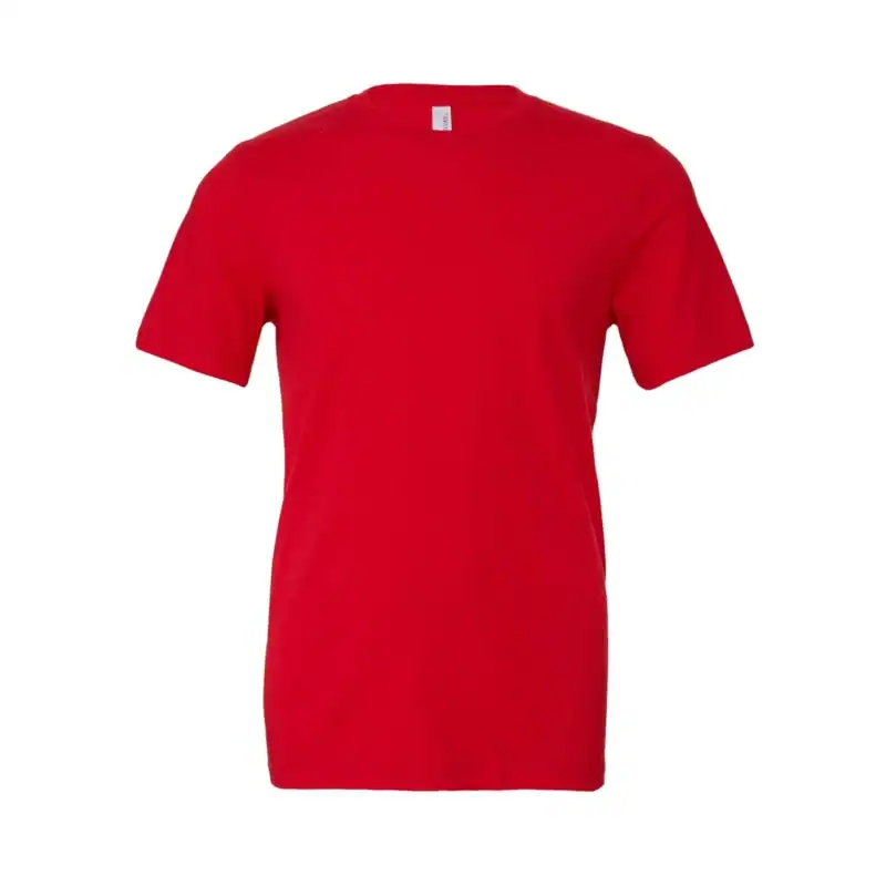 Red Custom BELLA + CANVAS Jersey T-Shirt – 3001