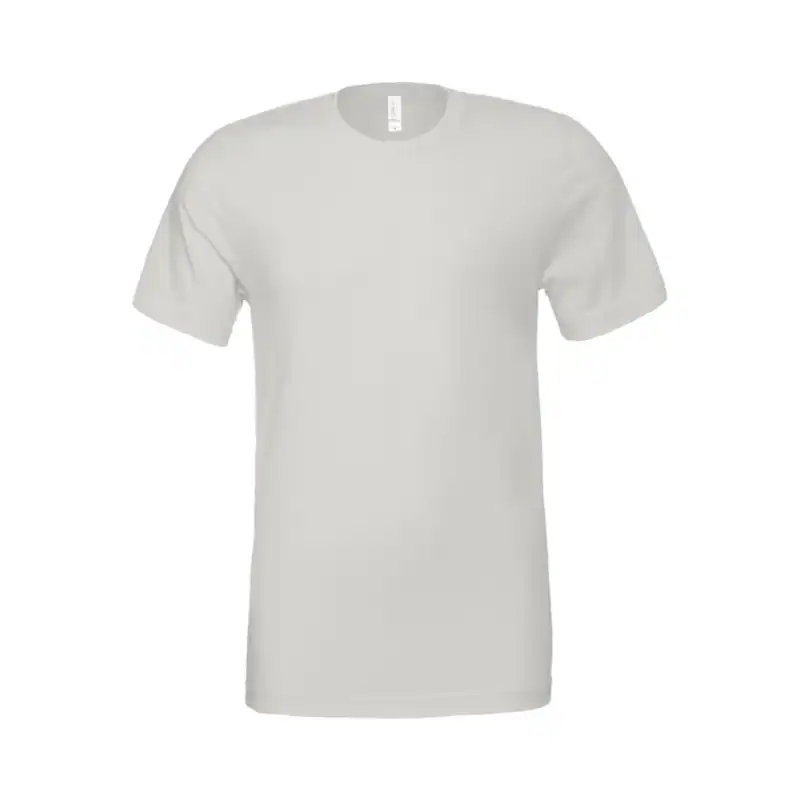 Silver Custom BELLA + CANVAS Jersey T-Shirt – 3001