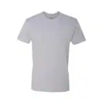 Gray Heather Custom Cotton T-Shirt – Next Level 3600