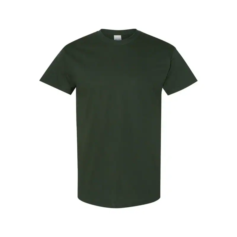 Custom Heavyweight T-Shirt – Gildan 5000 | 100% Cotton Custom Print Tee – Alpine Green Color Image Alpine Green Custom Heavyweight T-Shirt – Gildan 5000 | 100% Cotton Custom Print Tee