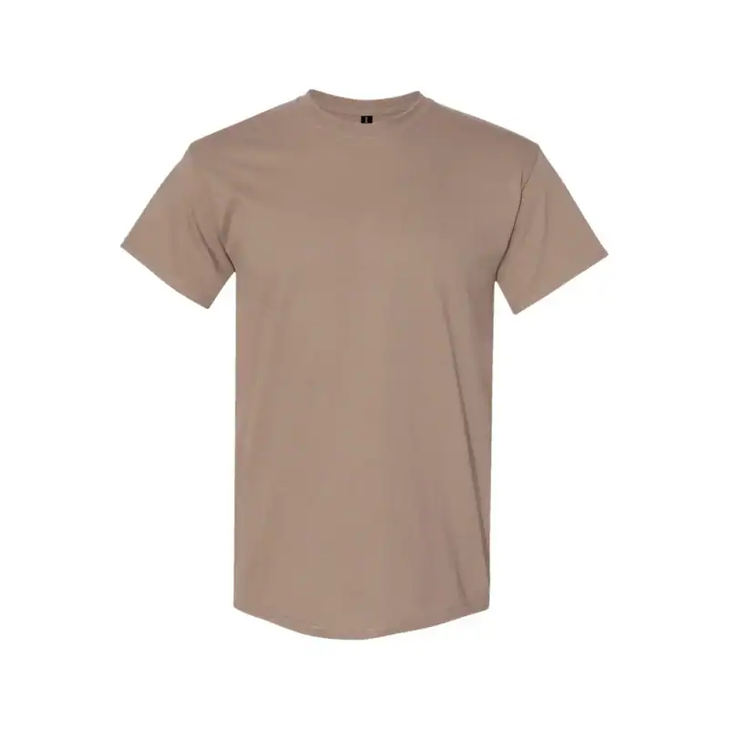 Brown Savana Custom Heavyweight T-Shirt – Gildan 5000 | 100% Cotton Custom Print Tee