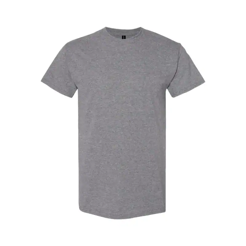 Graphite Heather Custom Heavyweight T-Shirt – Gildan 5000 | 100% Cotton Custom Print Tee