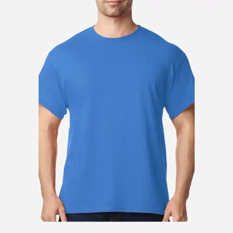Iris Custom Heavyweight T-Shirt – Gildan 5000 | 100% Cotton Custom Print Tee shown on model