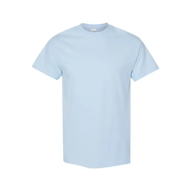 Light Blue Custom Heavyweight T-Shirt – Gildan 5000 | 100% Cotton Custom Print Tee