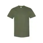 Military Green Custom Heavyweight T-Shirt – Gildan 5000 | 100% Cotton Custom Print Tee