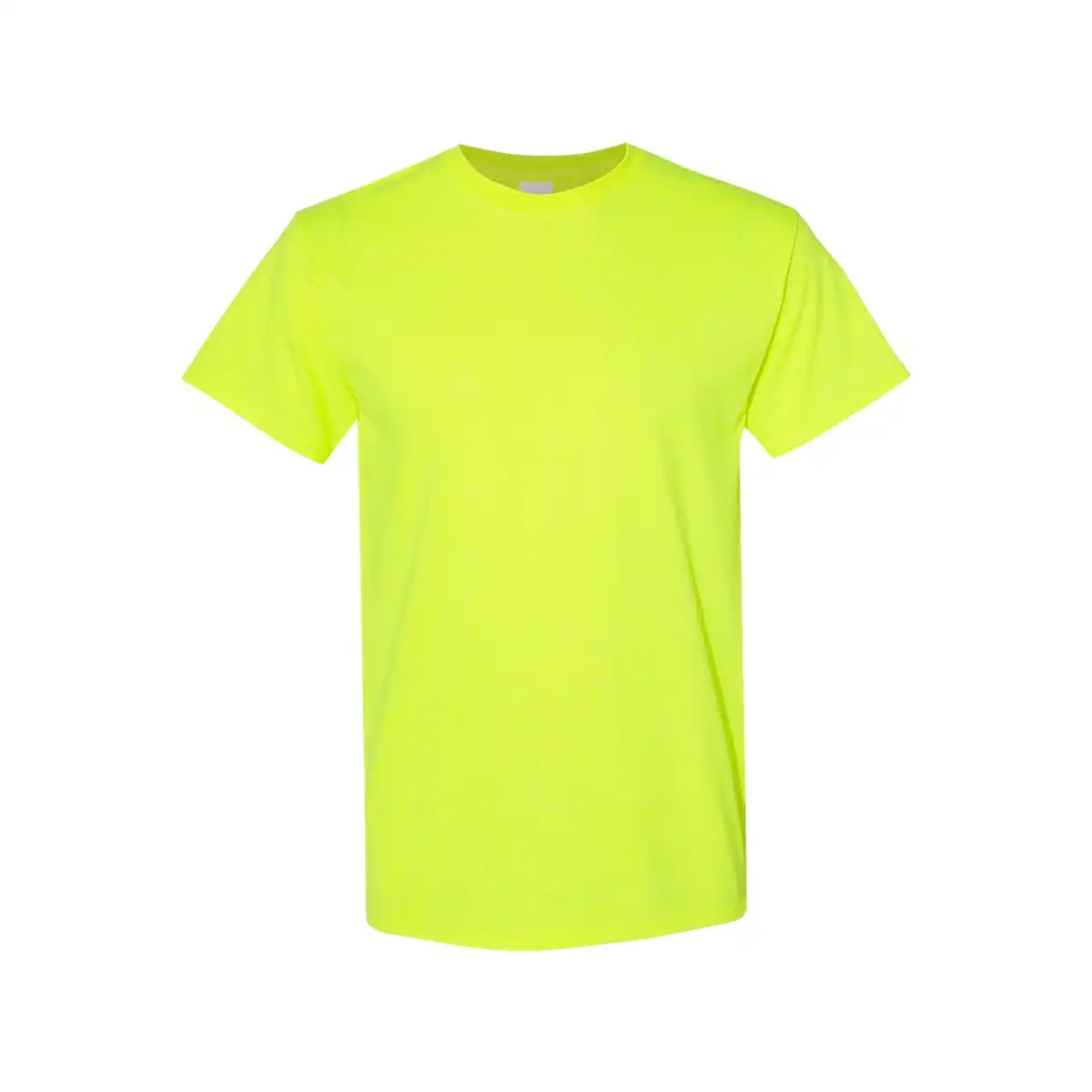 Safety (NEON) Yellow Custom Heavyweight T-Shirt – Gildan 5000 | 100% Cotton Custom Print Tee