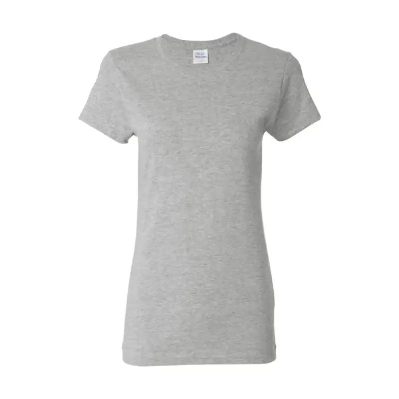 Ash Custom Women’s Cotton T-Shirt – Gildan Heavy Cotton™ 5000