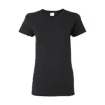Black Custom Women’s Cotton T-Shirt – Gildan Heavy Cotton™ 5000