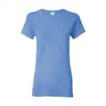 Carolina Blue Custom Women’s Cotton T-Shirt – Gildan Heavy Cotton™ 5000