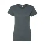 Charcoal Heather Custom Women’s Cotton T-Shirt – Gildan Heavy Cotton™ 5000