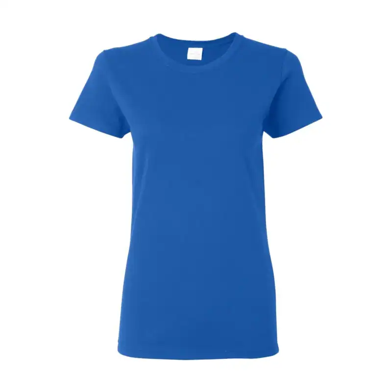 Royal Blue Custom Women’s Cotton T-Shirt – Gildan Heavy Cotton™ 5000