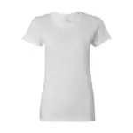 White Custom Women’s Cotton T-Shirt – Gildan Heavy Cotton™ 5000