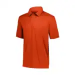 Orange Augusta Short Sleeve Polo Shirt - Custom Embroidered Polos for Business and Team Uniforms