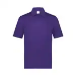 Purple Augusta Short Sleeve Polo Shirt - Custom Embroidered Polos for Business and Team Uniforms