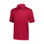 Red Augusta Short Sleeve Polo Shirt - Custom Embroidered Polos for Business and Team Uniforms