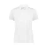 White Custom Embroidered Women's Polo Shirt – Augusta Vital Polo for Work & Uniforms
