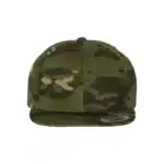 custom flat bill snapback hat – Multicam Tropic – C6089M