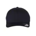 Dark Navy Custom Flexfit Hat – Embroidered Flexfit 6277 Cotton Blend Cap with Business Logo