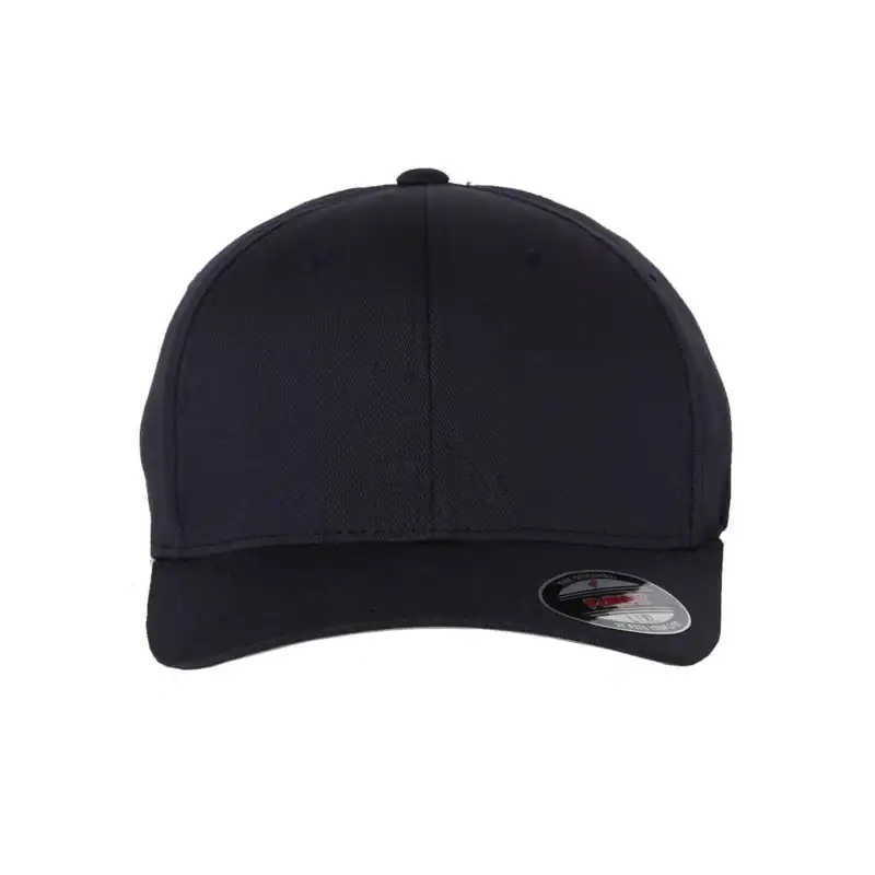 Dark Navy Custom Flexfit Hat – Embroidered Flexfit 6277 Cotton Blend Cap with Business Logo