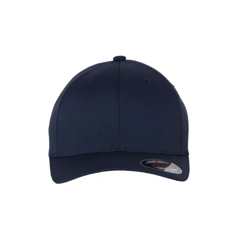 Navy Custom Flexfit Hat – Embroidered Flexfit 6277 Cotton Blend Cap with Business Logo