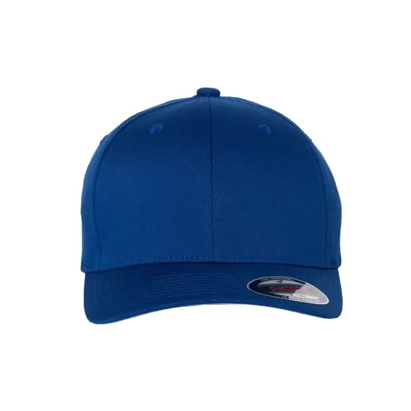 Royal Blue Custom Flexfit Hat – Embroidered Flexfit 6277 Cotton Blend Cap with Business Logo