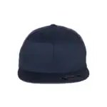 Navy Blue Flexfit Pro-Baseball On Field Cap – Flat Bill Fitted
