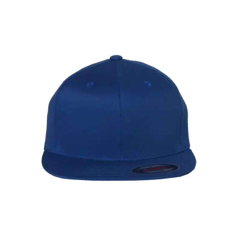 Royal Blue Flexfit Pro-Baseball On Field Cap – Flat Bill Fitted