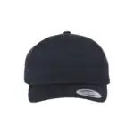 Black Custom Snapback Hat – Yupoong Classic Embroidered Snapback Cap for Business Branding
