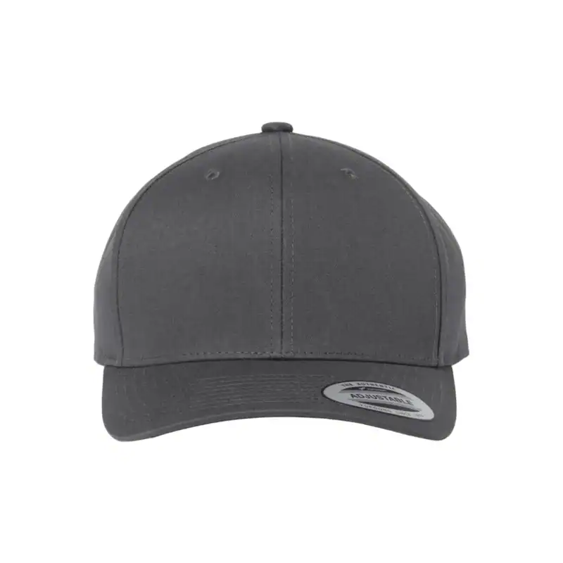 Charcoal Custom Snapback Hat – Yupoong Classic Embroidered Snapback Cap for Business Branding