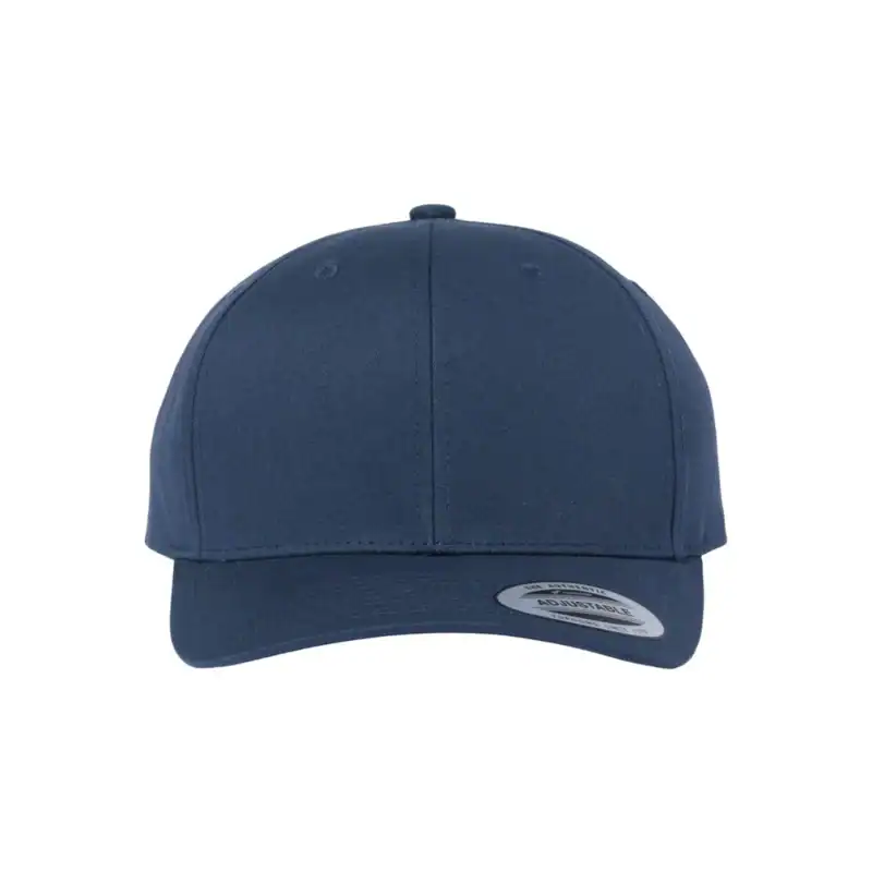 Navy Custom Snapback Hat – Yupoong Classic Embroidered Snapback Cap for Business Branding