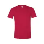 Custom Gildan 64000 T-Shirt – Cherry Red – C64000