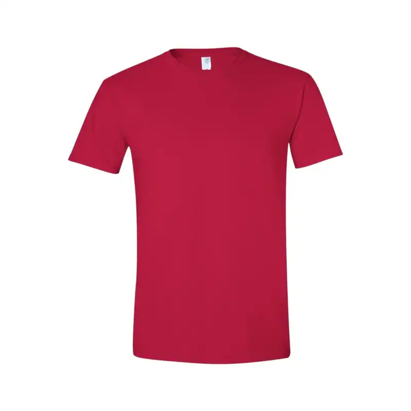 Custom Gildan 64000 T-Shirt – Cherry Red – C64000
