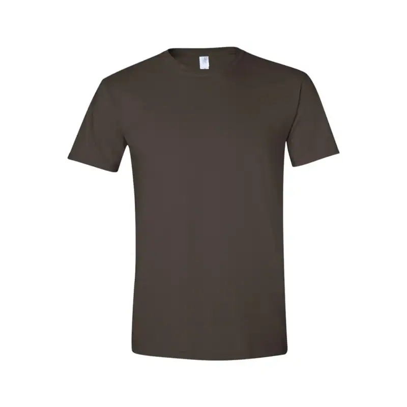 Custom Gildan 64000 T-Shirt – Dark Chocolate – C64000