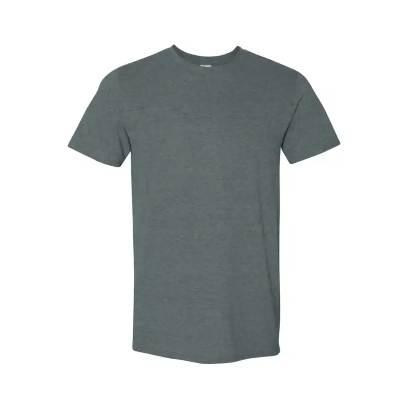 Custom Gildan 64000 T-Shirt – Dark Heather – C64000