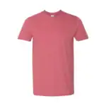 Custom Gildan 64000 T-Shirt – Heather Cardinal Red – C64000