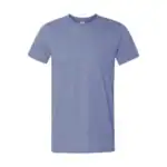 Custom Gildan 64000 T-Shirt – Heather Indigo – C64000