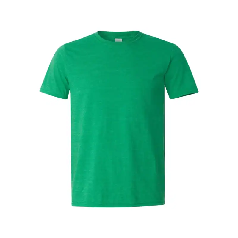 Custom Gildan 64000 T-Shirt – Heather Irish Green – C64000