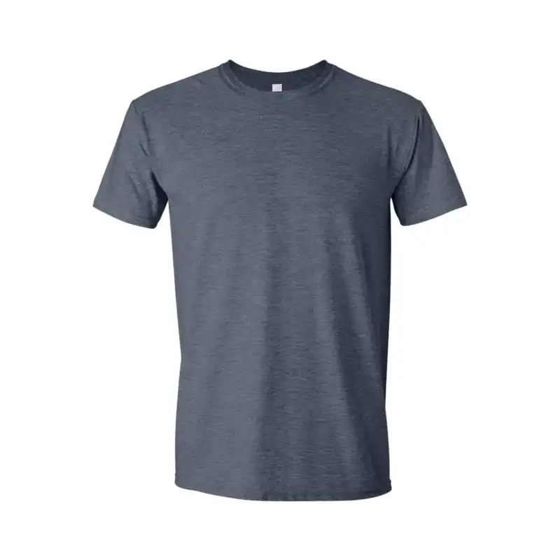 Custom Gildan 64000 T-Shirt – Heather Navy – C64000