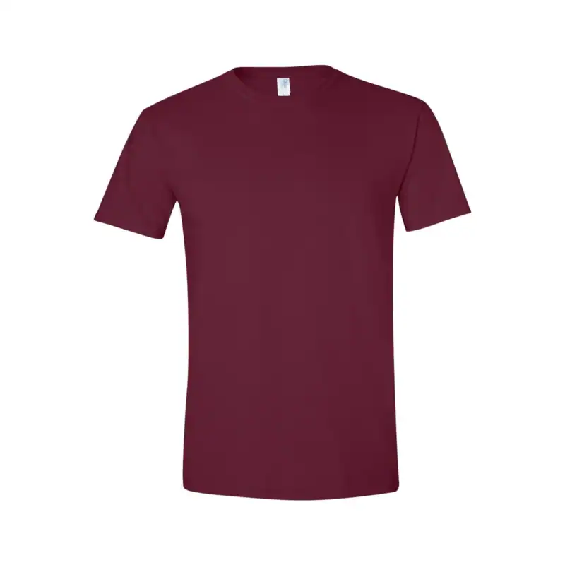Custom Gildan 64000 T-Shirt – Maroon – C64000