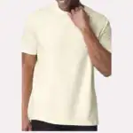 Custom Gildan 64000 T-Shirt – Off White – on model – C64000
