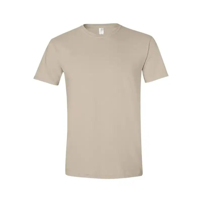 Custom Gildan 64000 T-Shirt – Sand – C64000